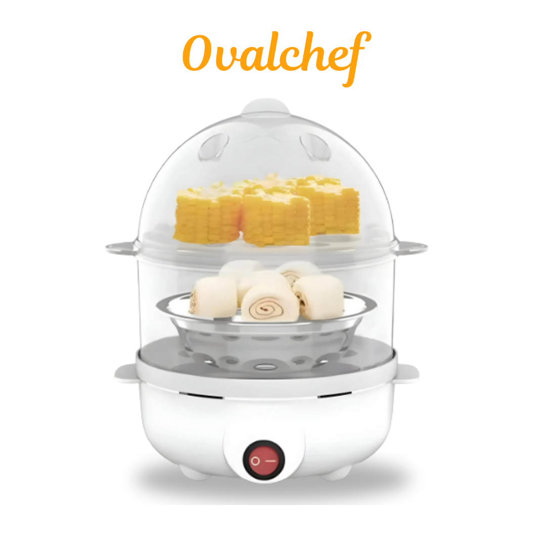 "Ovalchef™ Multifunctional Egg Steamer"